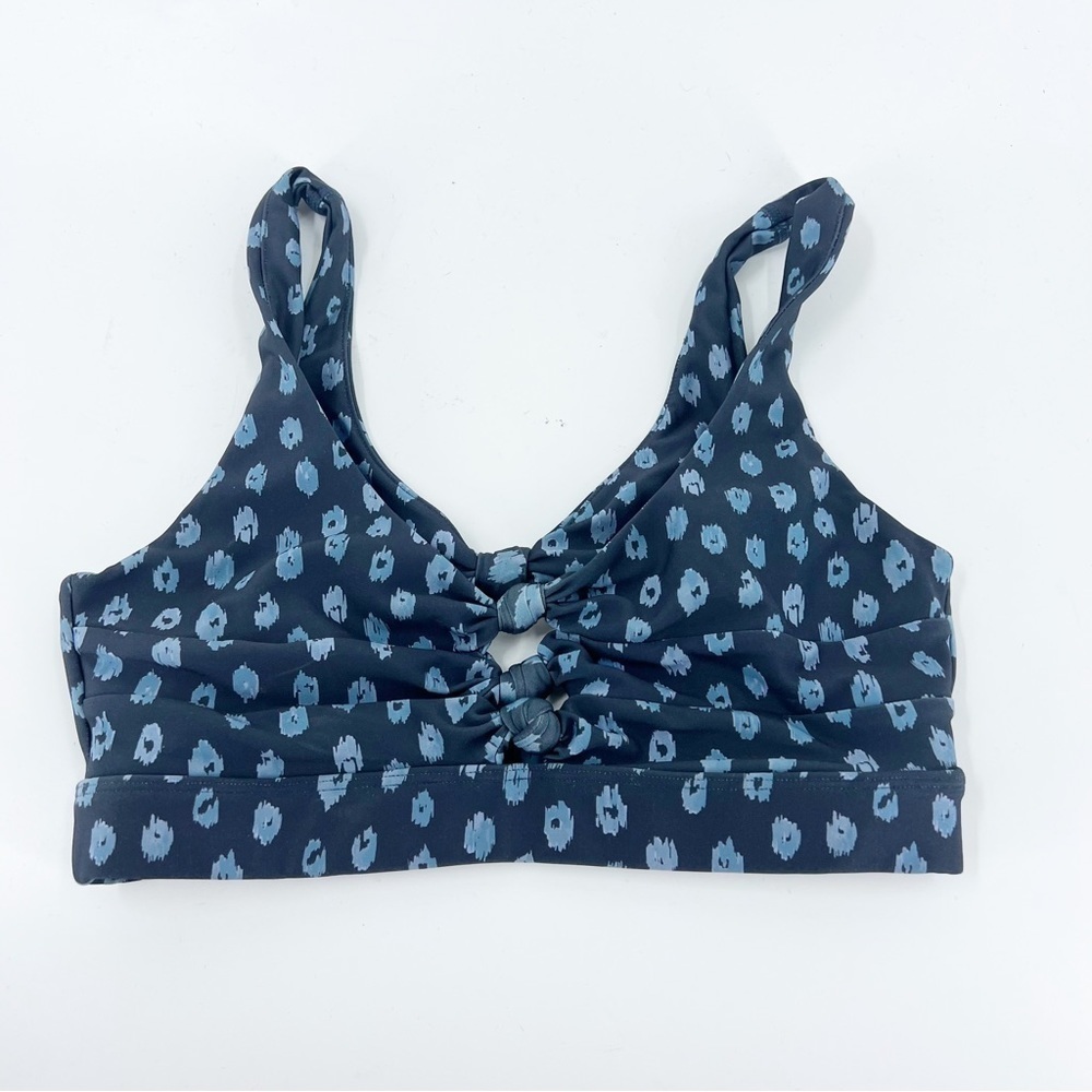 ✅ Soul by Soul Cycle Blue Twisted Sports Bra Size SMALL